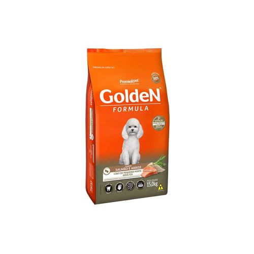 Ração Premier Golden Formula Mini Bits Salmão e Arroz para Cães Adultos de Raças Pequenas