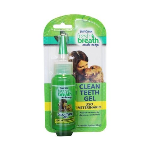 Gel Dental Clean Tropiclean Teeth Menta