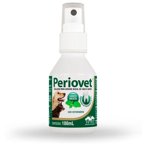 Higienizador Bucal Periovet Spray Vetnil