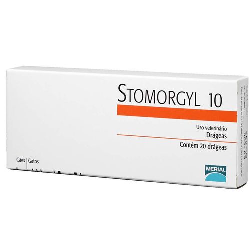 Antibiótico Stomorgyl 10 Merial para Cães e Gatos