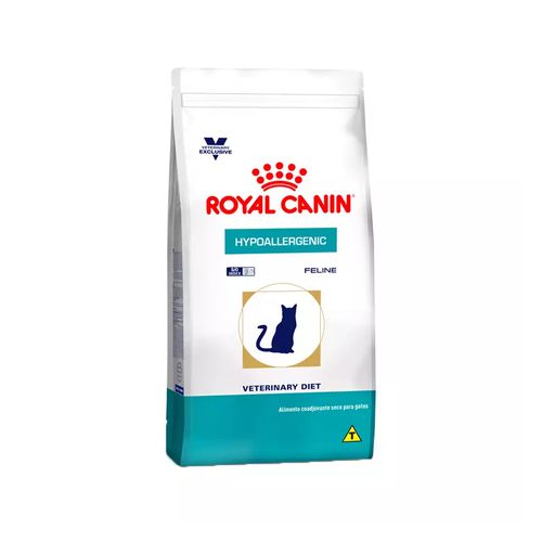 Ração Royal Canin Veterinary Hypoallergenic para Gatos com Alergia Alimentar