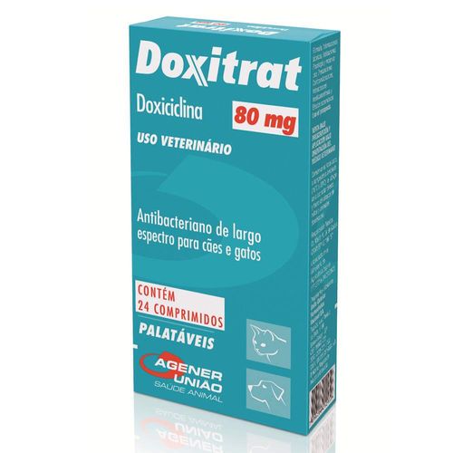 Antibacteriano Agener União Doxitrat - 24 Comprimidos