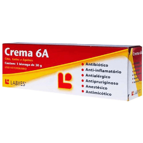 Antibiótico Crema 6A Labyes