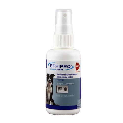Antipulgas e Carrapatos Virbac Effipro Spray para Cães e Gatos