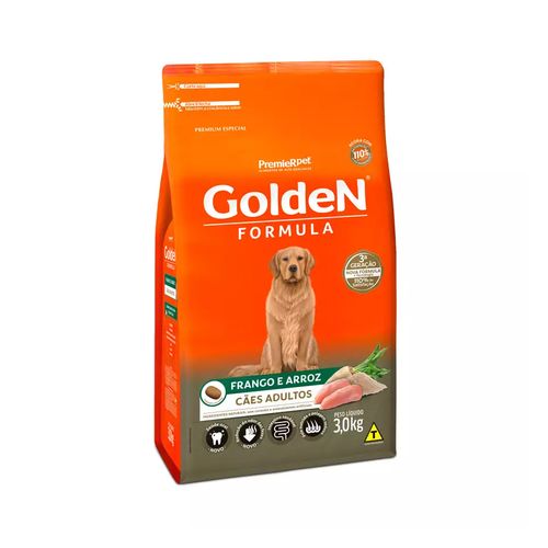 Ração Premier Golden Formula Cães Adultos Frango e Arroz
