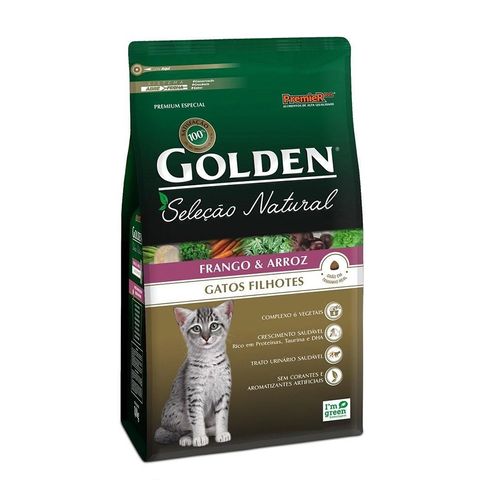 Ração Golden Premier Pet Seleção Natural para Gatos Filhotes