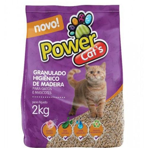 Granulado De Madeira Powercats