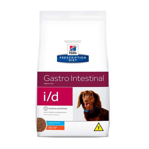 Ração Hill's Gastro Intestinal i/d para Cães Adultos de Pequeno Porte Sabor Frango
