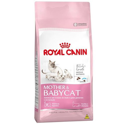 Ração Royal Canin Mother & Babycat para Gatas Gestantes Lactantes e Gatos Filhotes de 1 a 4 Meses