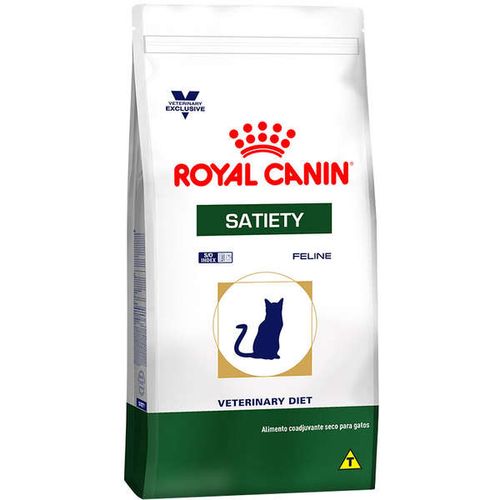 Ração Royal Canin Feline Veterinary Diet Satiety para Gatos Obesos