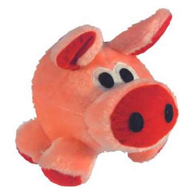 Brinquedo Chalesco Para Cães Pelúcia Porquinho Rosa