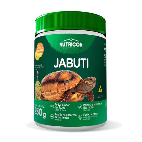 Ração Jabuti Nutricon para Tartarugas