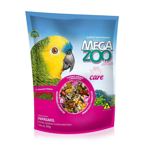Ração Megazoo Mix para Papagaios