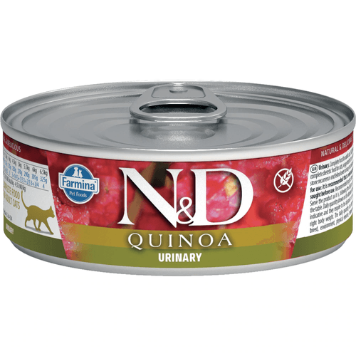 Alimento Úmido N&D Quinoa Urinary Gatos Adultos