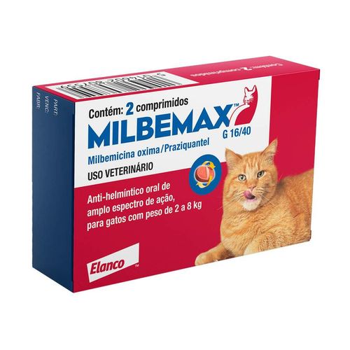 Vermífugo Milbemax para Gatos