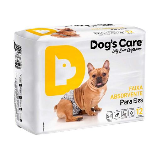 Fralda Dogs Care Cães Machos Eco 12 Unidades