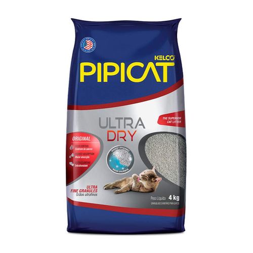Areia Pipicat Ultra Dry para Gatos