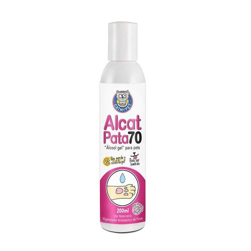 Álcool Gel Alcat Patas de Pets