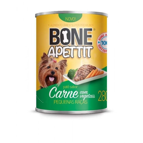 Patê Bone Apettit Cães Mini Carne e Vegetais