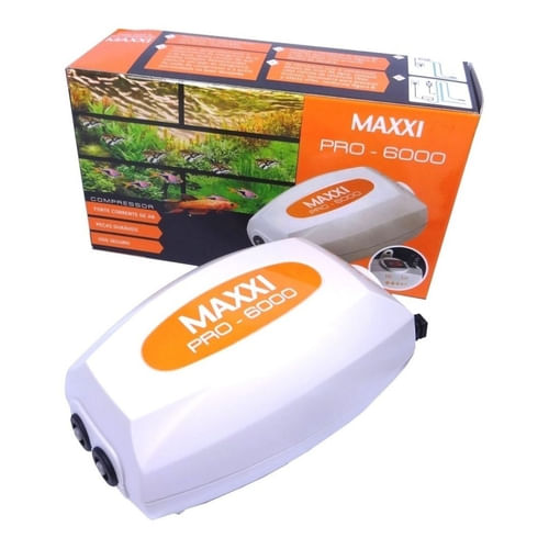 Maxxi Pro Compressor de Ar Pro-6000 3W/5W 220V P/ Aquarios até 200L