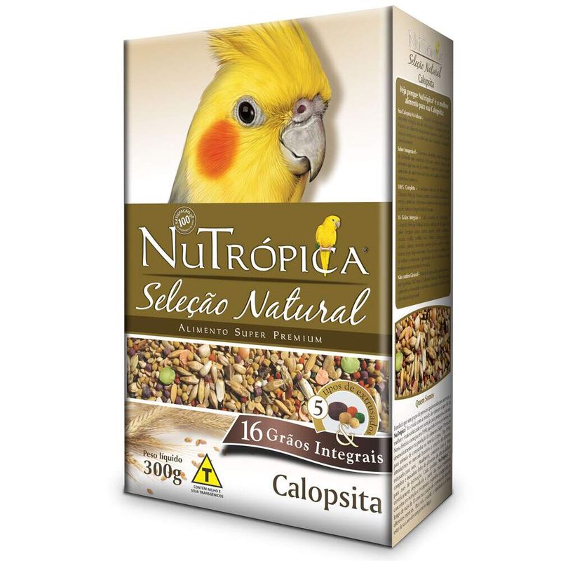 Racao-Nutropica-Selecao-Natural-Para-Calopsita
