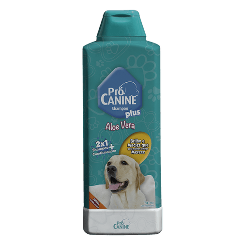 Shampoo Para Cães Plus Aloe Vera Pro Canine