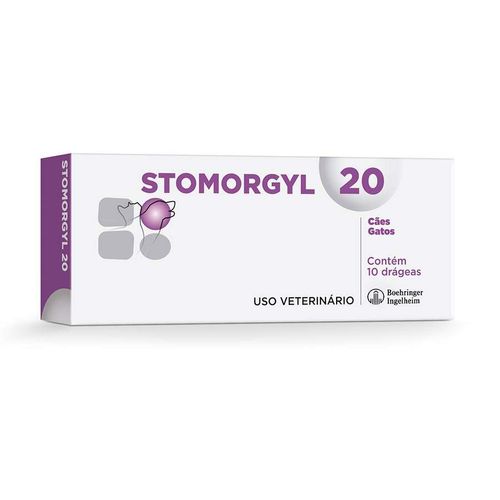 Antibiótico Stomorgyl 20 Boehringer Ingelheim para Cães e Gatos