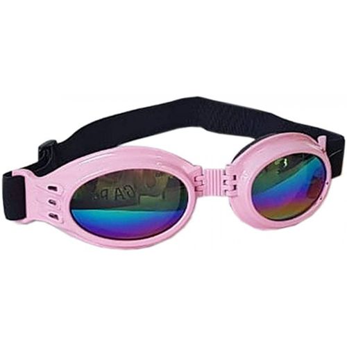 Óculos De Sol Para Cães Pet Proteção Rosa