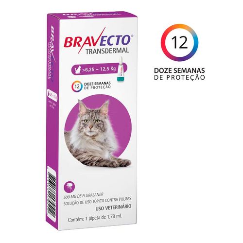 Antipulgas Bravecto Transdermal MSD para Gatos