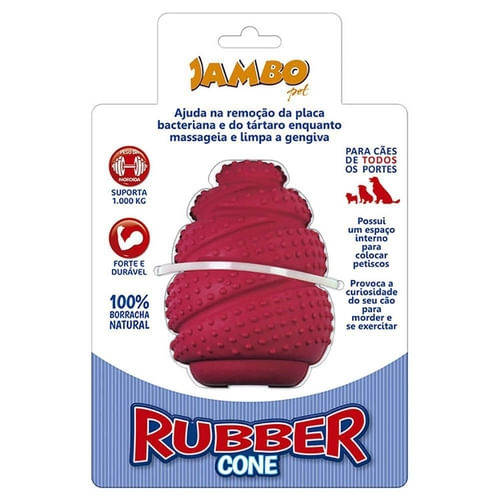 Rubber Cone Grande Vermelho Jambo