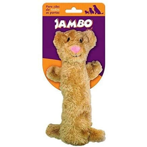Brinquedo Para Cachorros Mordedor Pelúcia Tigre Jambo