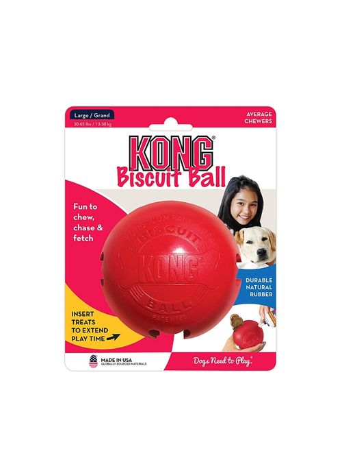 Kong Brinquedo Cão Classic Biscuit Ball S