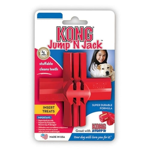 Brinquedo Kong Jump´N Jack Cães Vermelho