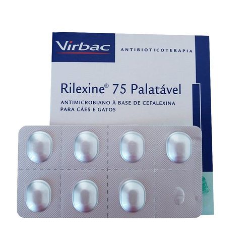 Antimicrobiano Rilexine Palatavel 7 comprimidos Virbac