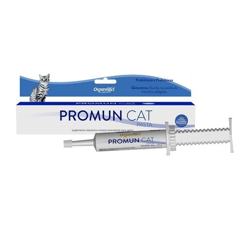 Suplemento Organnact Promun Cat para Gatos Pasta