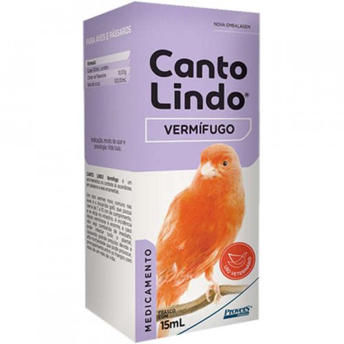 Canto Lindo Vermifugo