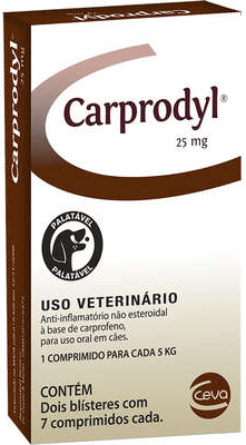 Anti-inflamatório Ceva Carprodyl Para Cães