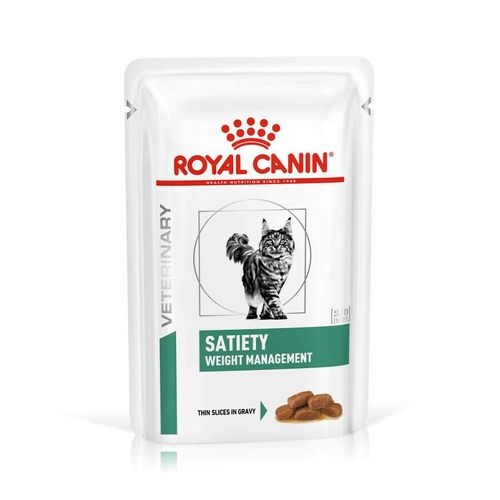 Ração Royal Canin Sachê Satiety Weight Management Para Gatos