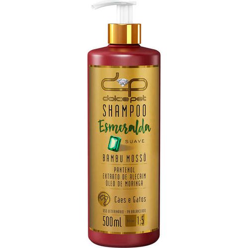 Shampoo Dolce Pet Esmeralda Bambu Mossô para Cães e Gatos 500ml