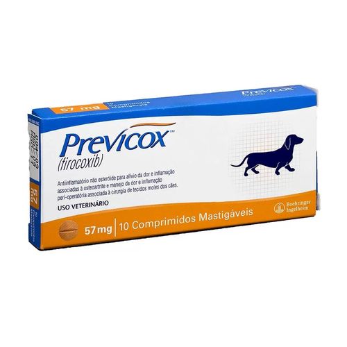 Anti-inflamatório para Cães Previcox Dog 57 mg
