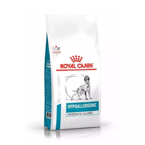 Ração Royal Canin Veterinary Hypoallergenic Moderate Calorie para Cães